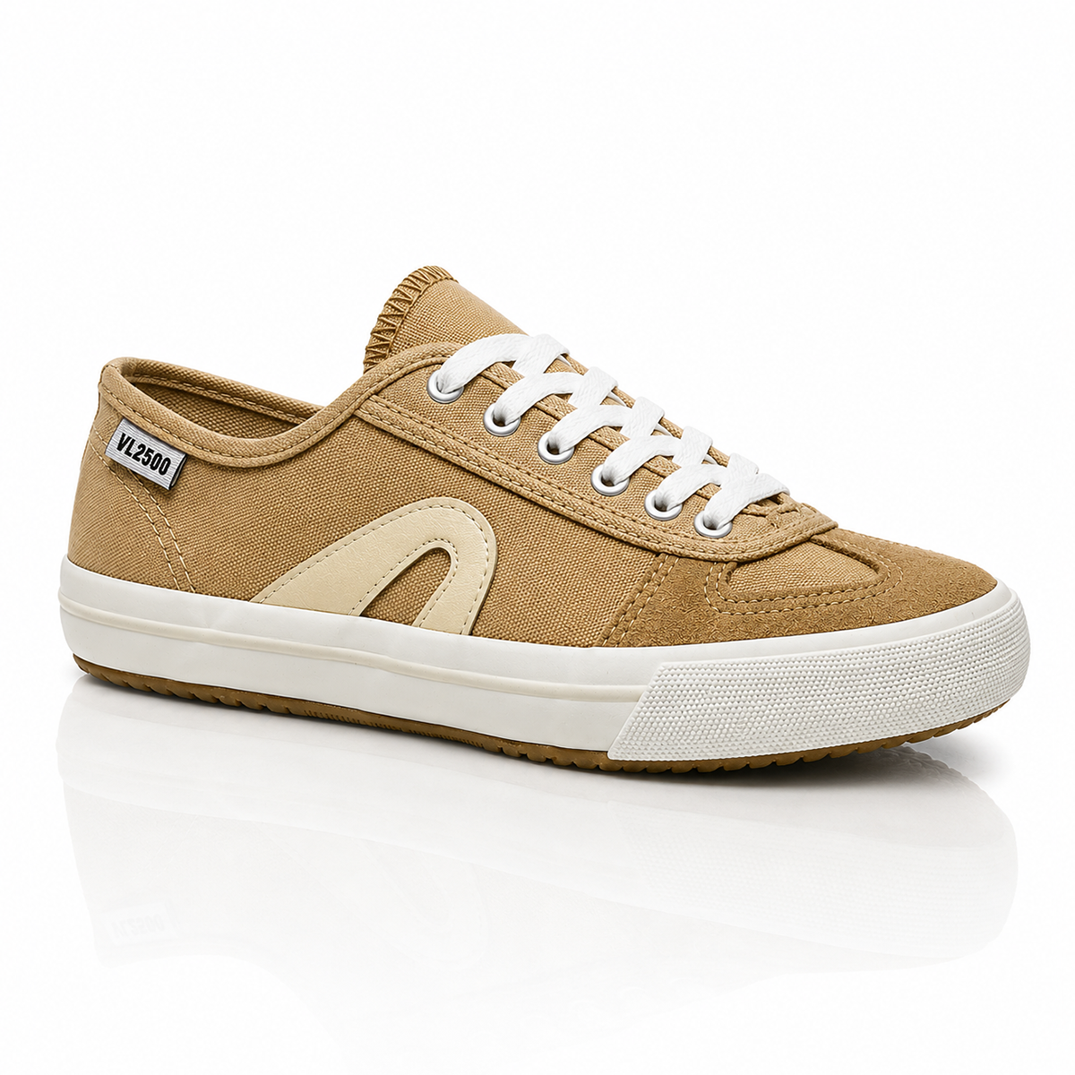 Tênis VL 2500 Marrom Creme