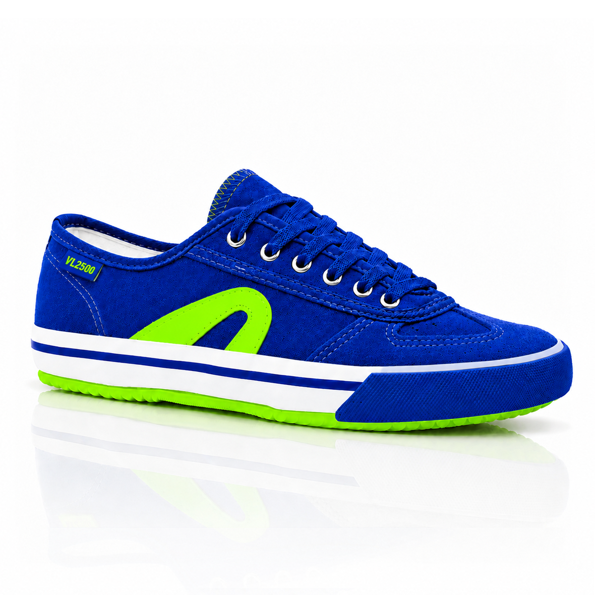Tênis VL 2500 Azul Royal Verde Limão