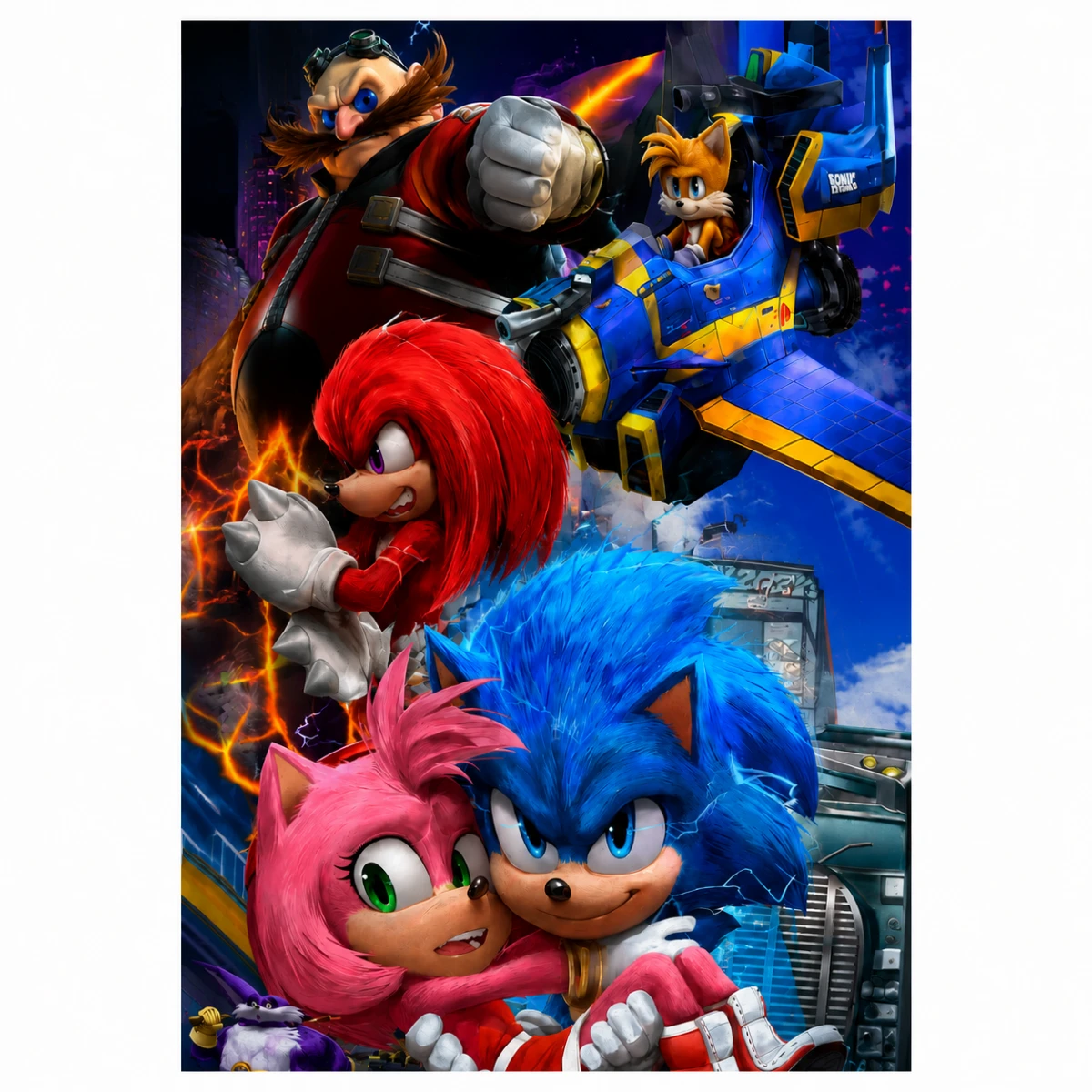 Tapete Decorativo do Sonic