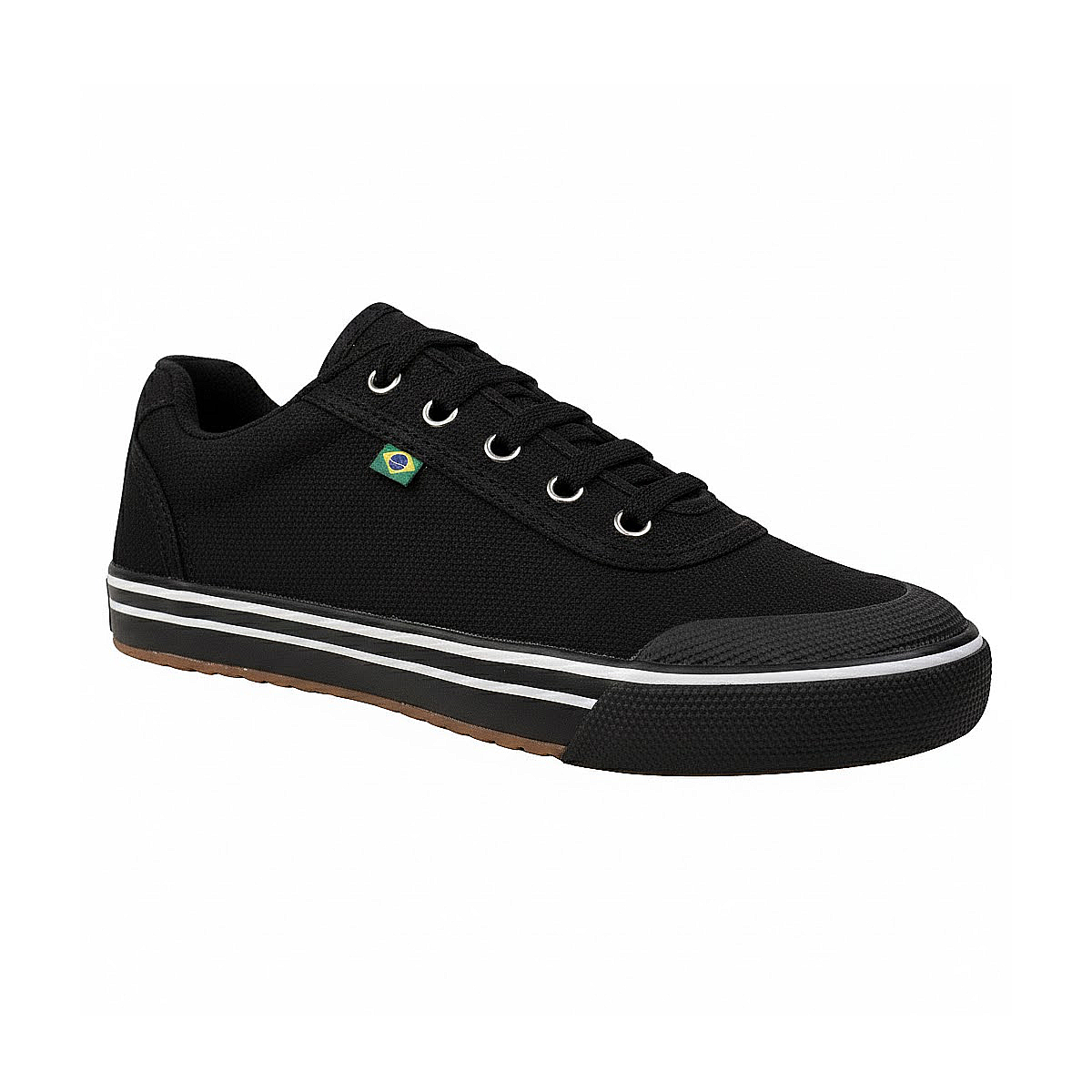 Tênis Authentic Futsal Lona REF 10 Preto