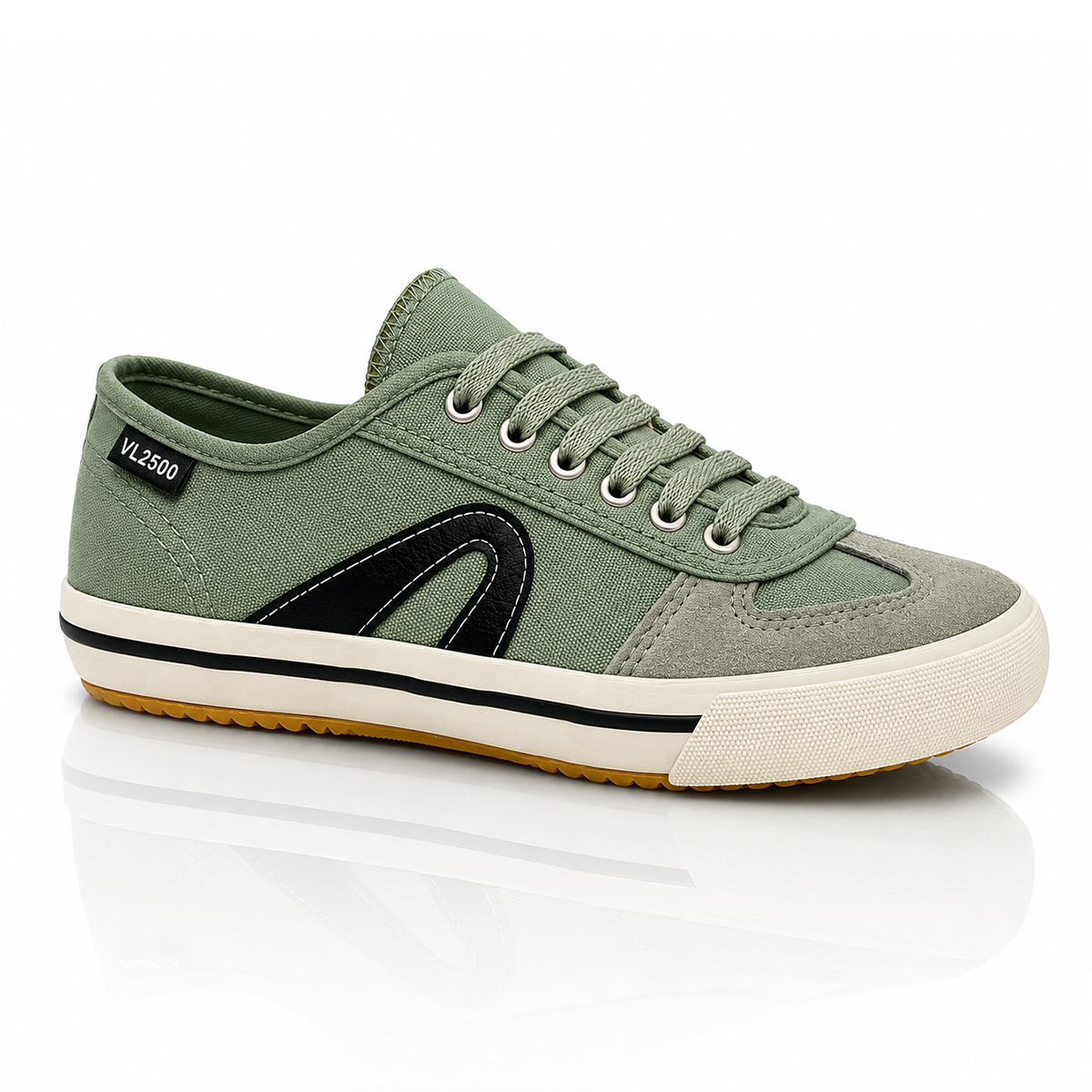 Tênis VL 2500 Verde Musgo Preto